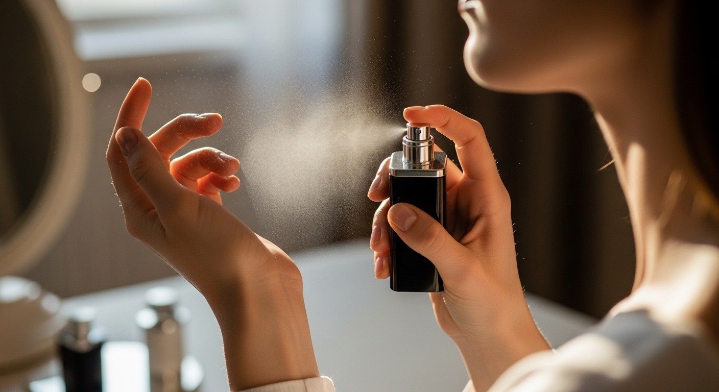 طريقة وضع عطر يدوم طويل في جو الخليج