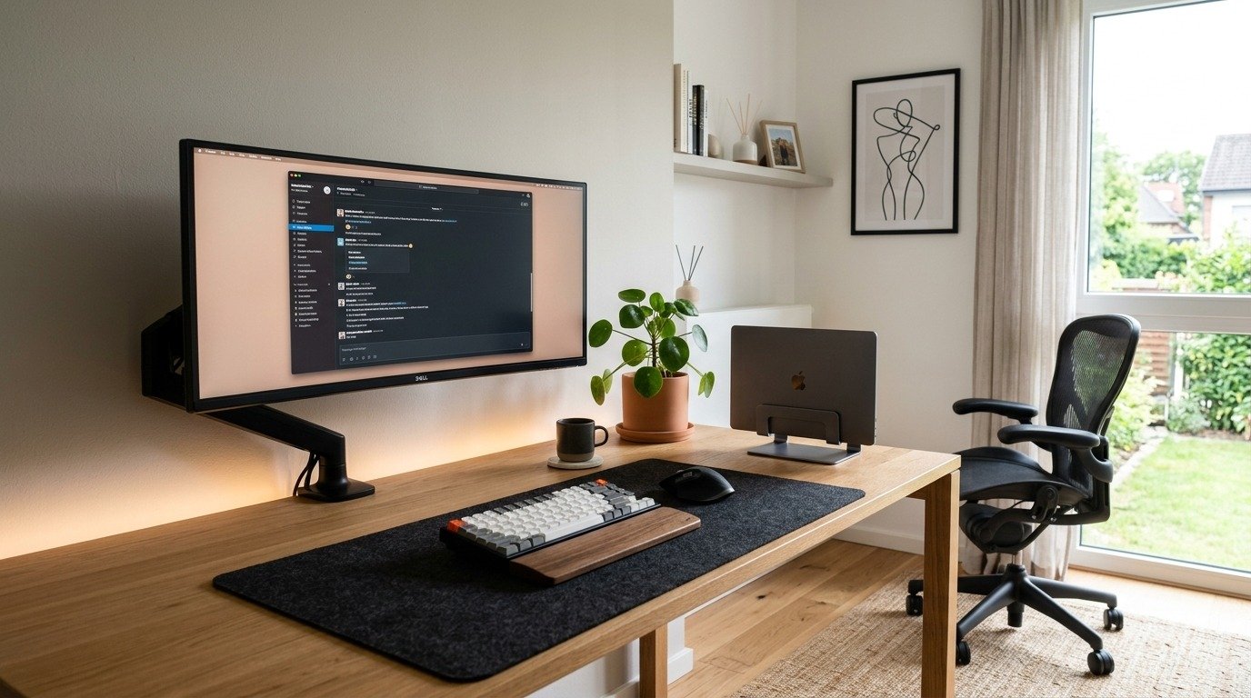 أشياء تجعل مكتبك المنزلي أكثر احترافية بأسلوب مينيمال