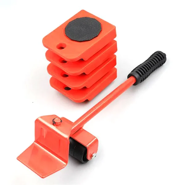 5Pcs Heavy Duty Furniture Lifter Transport Tool Set Heavy Professional Stuffs Moving Hand Tools Set Wheel jpg 1