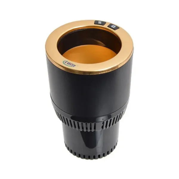 crony pt c301 bg vehicle heat and cold car cup holder cooling warming auto cup golden 306915 700x700