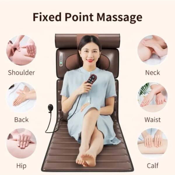 multifunctional full body heated leather massage mat with 9 modes6