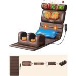 multifunctional full body heated leather massage mat with 9 modes8
