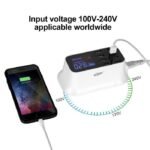 crony yc cda19 8 port usb charger adapter desktop wall charger smart led display 277322 700x700