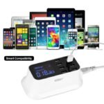 crony yc cda19 8 port usb charger adapter desktop wall charger smart led display 695910 700x700