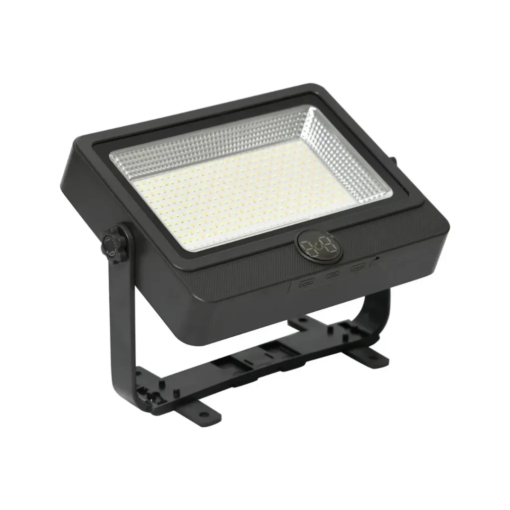 مصباح كشاف شمسي JD-Y70 في الكويت – 232 LED مع حامل ثلاثي وبطارية 8 ساعات