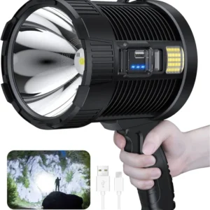 كشاف LED قابل لإعادة الشحن في الكويت – ضوء محمول باليد و6 أوضاع