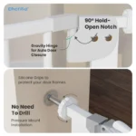 safety barrier with automatic closing for doors and stairs2