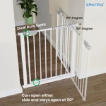 safety barrier with automatic closing for doors and stairs3