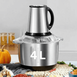 مفرمة طعام كهربائية ساغا 4 لتر موديل SG-2614 وعاء استانلس ستيل مع محرك بمقبض علوي بذكاء وبامتياز.