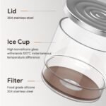 صانعة قهوة كولد برو (Cold Brew Coffee Maker) من ماركة آي كافيلاس (iCafilas). هذا الجهاز مصمم لتحضير القهوة الباردة بطريقة التقطير البطيء، مما ينتج قهوة أقل حموضة ومرارة من القهوة الساخنة التقليدية