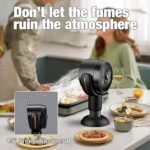 شفاط هواء ومنقٍّ متنقل (Portable Range Hood & Air Purifier)، وهو جهاز عصري مصمم خصيصاً لشفاط روائح الطبخ والزيوت