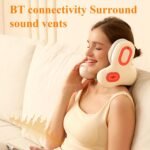 سادة رقبة طبية بتصميم مريح (Ergonomic Travel Pillow)، وهي مصممة خصيصاً لتوفير الدعم الكامل للرأس والرقبة أثناء السفر أو الجلوس لفترات طويلة. المميزات والمواصفات