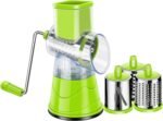 قطاعة ومبشرة خضروات كهربائية محمولة (Electric Handheld Vegetable Slicer & Grater)، وهي أداة مطبخ لاسلكية مصممة لتسهيل وسرعة تحضير السلطات والمكونات المختلفة