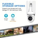 كاميرا مراقبة ذكية من نوع Hongnaer مصممة على شكل مصباح إضاءة (Bulb Camera)، وهي جهاز يجمع بين الإضاءة الـ LED والمراقبة الأمنية في وحدة واحدة سهلة التركيب في مقابس المصابيح القياسية من نو