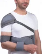 دعامة كتف ضاغطة (Compression Shoulder Brace)، وهي أداة طبية ورياضية مصممة لتوفير الدعم والثبات لمفصل الكتف