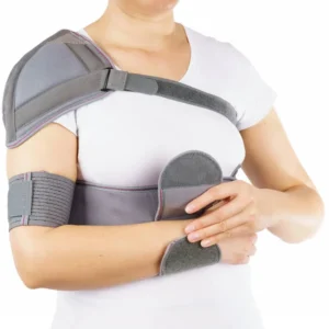 دعامة كتف ضاغطة (Compression Shoulder Brace)، وهي أداة طبية ورياضية مصممة لتوفير الدعم والثبات لمفصل الكتف