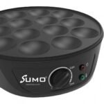 صانعة الكريب والبانكيك الصغيرة (Mini Pancake Maker) من ماركة سومو (Sumo)، الموديل SM-7203. هذا الجهاز مصمم لتحضير حلويات وفطائر صغيرة في المنز