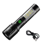 مصباح يدوي Cobra CB-1610 قابل لإعادة الشحن – هيكل ألومنيوم وخاصية التكبير بذكاء وبامتياز