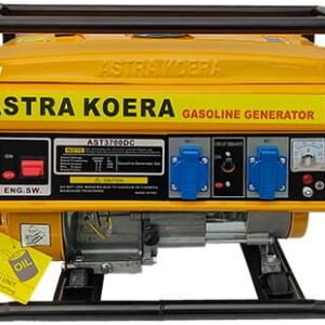 مولد كهرباء أسترا كوريا (Astra Korea) بالبنزين – طاقة موثوقة بقدرة 3.5KVA بذكاء وبامتياز