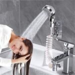 وصلة دش الصنبور الخارجية (Shampoo Artifact) – دش يدوي مرن مع محول ذكي بذكاء وبامتياز