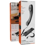 Porodo Classic Retro Phone Handset With Type C Connector Black