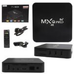 تسوق مشغل وسائط MXQ Pro 4K 5G بذكاء لتحويل تلفازك إلى سمارت بامتياز. يدعم 4K، نظام أندرويد 11.1، وواي فاي 5G. اطلبه الآن من شوب مي الكويت لترفيه بذكاء شديد.
