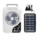 مروحة شمسية Easy Power EP-306 شحن موبايل وإضاءة LED بذكاء وبامتياز