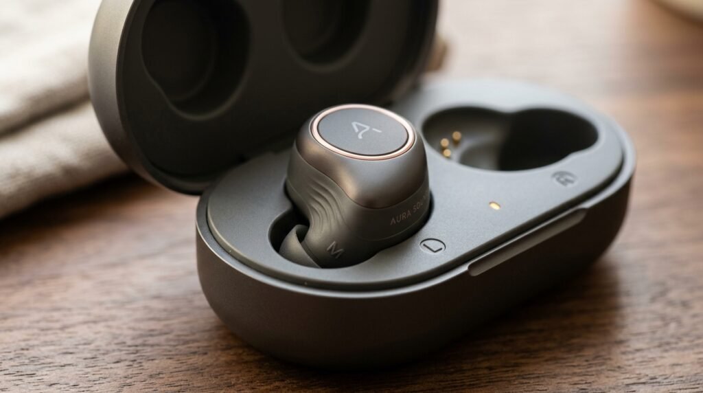 Macro shot wireless earbuds char… 202605250524