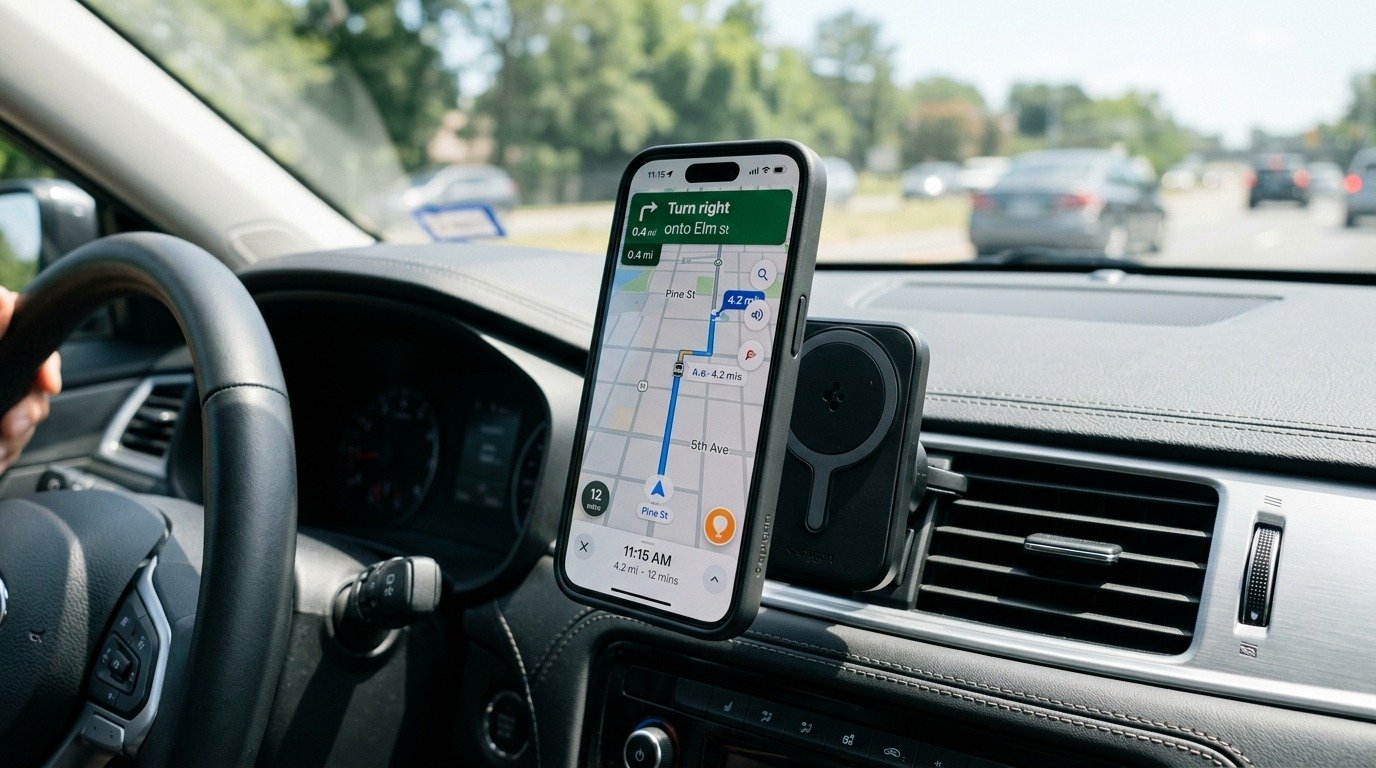 Magnetic phone holder car vent 202605250524