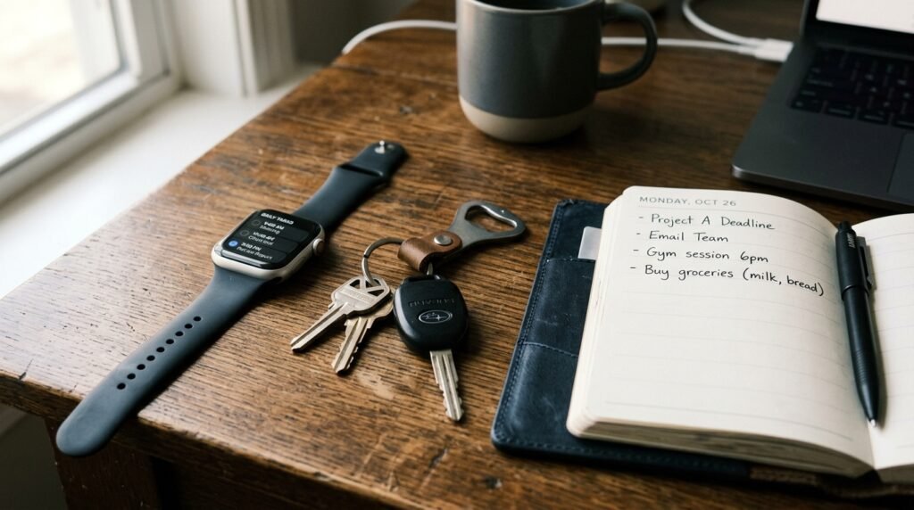 Smartwatch keys organizer effici… 202605041348