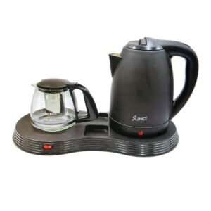 1500 w electric stainless steel kettle tea tray set by sumo03