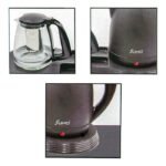 1500 w electric stainless steel kettle tea tray set by sumo04