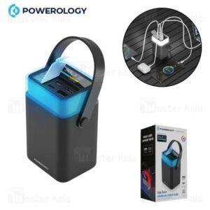 بنك الطاقة Powerology Halo Beam بسعة 40000 مللي أمبير بقوة PD 65W وإضاءة RGB بذكاء وبامتياز