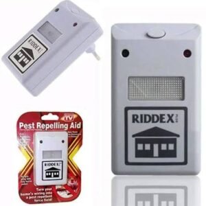 جهاز Riddex Plus اللاسلكي لطرد القوارض والصراصير بالموجات فوق الصوتية بذكاء وبامتياز